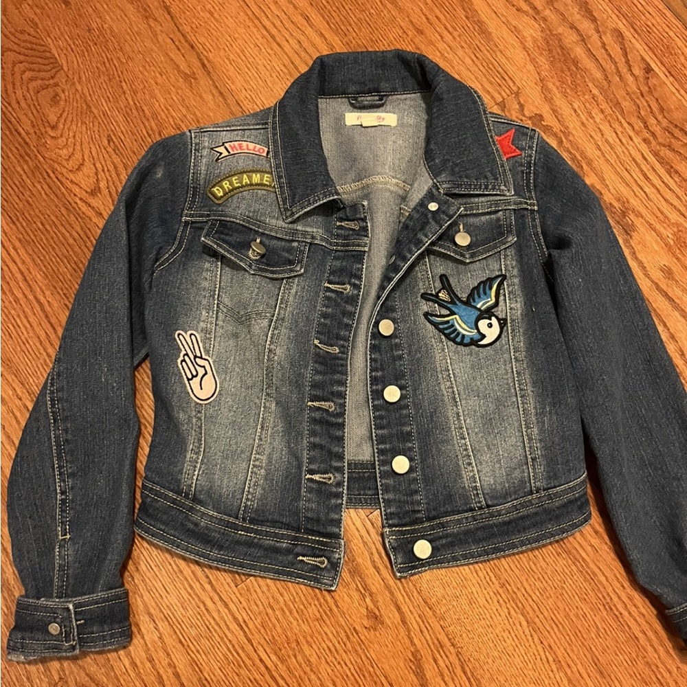 Paisley Sky Girls Jean Jacket